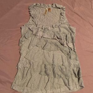 Cute Tank Ruffles & Lace